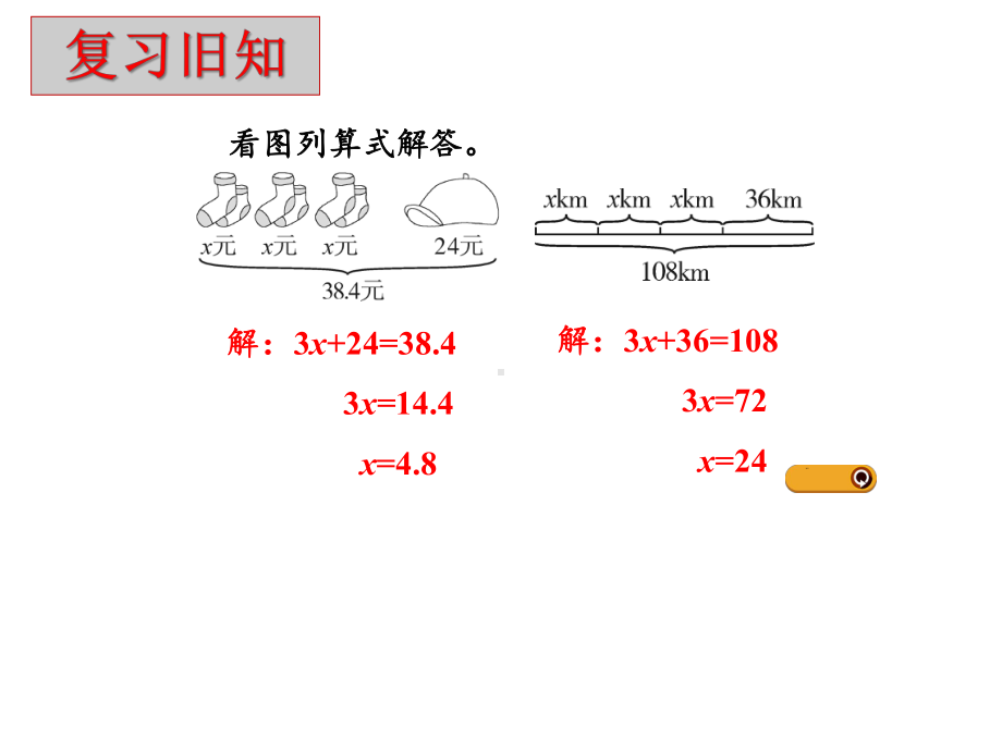 人教版五年级数学上册第五单元《实际问题与方程》第一课时(例1)课件.pptx_第2页