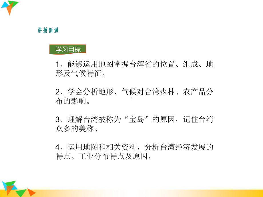 人教版八年级地理下册第七章南方地区第四节祖国的神圣领土-台湾课件.ppt_第3页