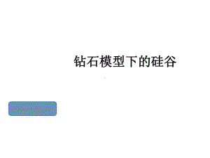 波特钻石模型分析硅谷课件.ppt