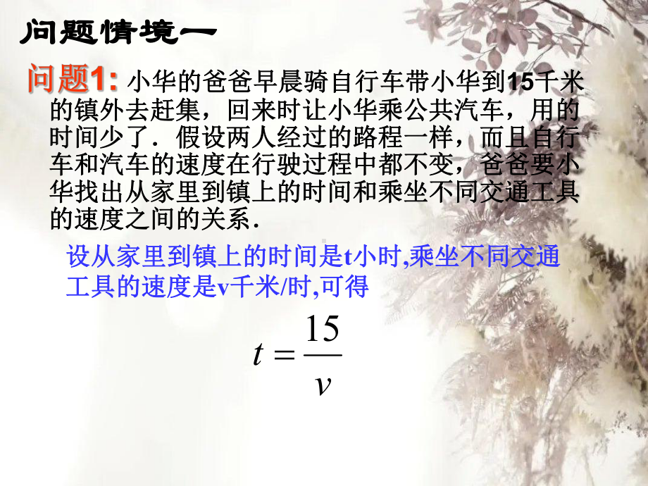 教学课件反比例函数概念.ppt_第2页