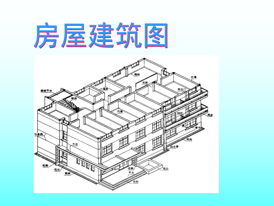 房屋建筑图的绘制课件.ppt_第1页