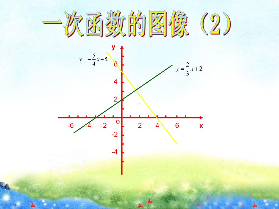 《一次函数的图象》第二课时教学课件2公开课课件.ppt_第1页