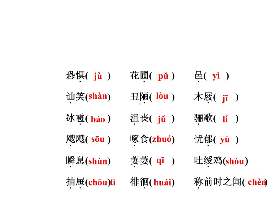 （新品推荐）中考语文-考点集训2-七年级下册单元字词闯关课件.ppt_第3页