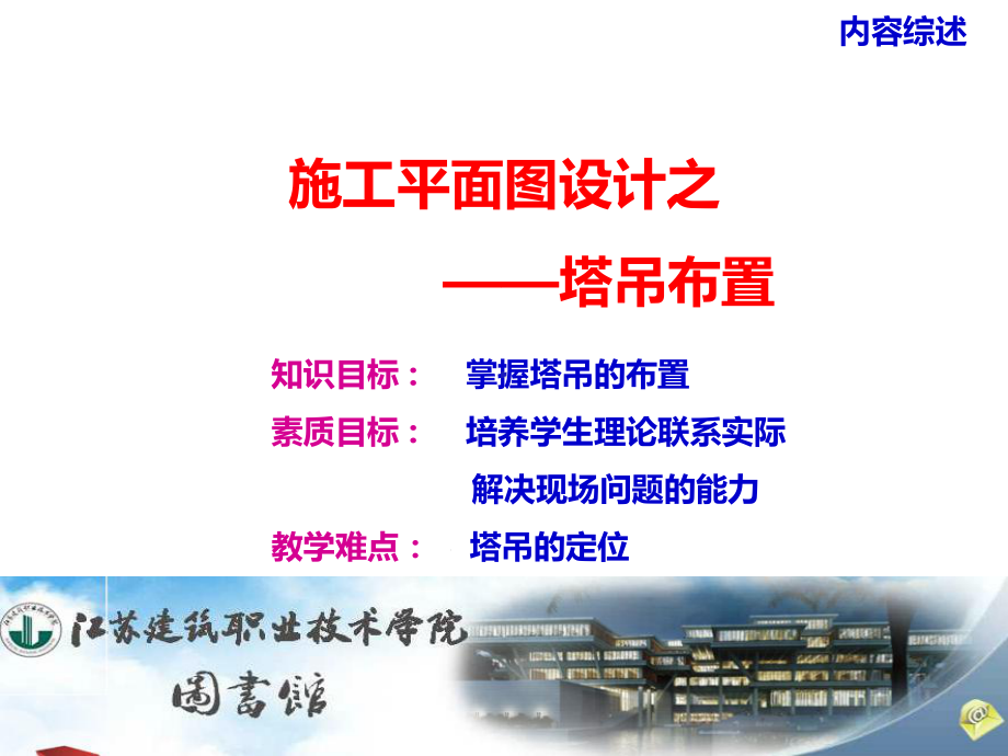 施工现场平面布置图-塔吊布置定稿课件.ppt_第2页