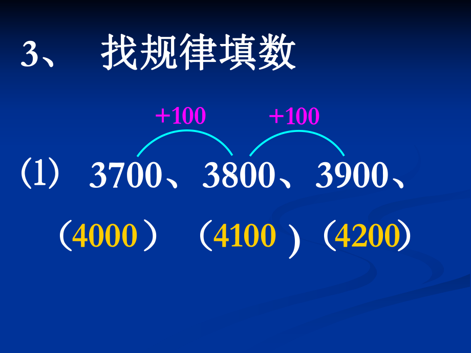 小学数学青岛版二年级下册万以内数的认识复习课件.ppt_第3页