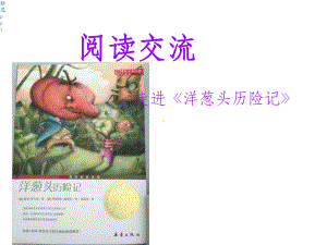 洋葱头历险记读书交流会课件.ppt