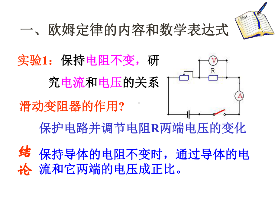 九年级物理欧姆定律优秀课件.ppt_第2页