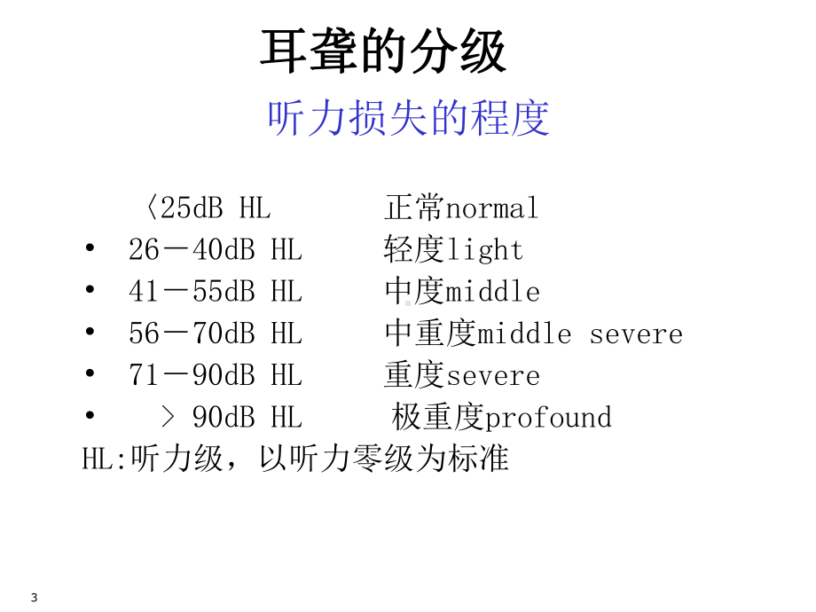 业务学习耳聋的分类及突发性耳聋护理及高压氧治疗.ppt_第3页