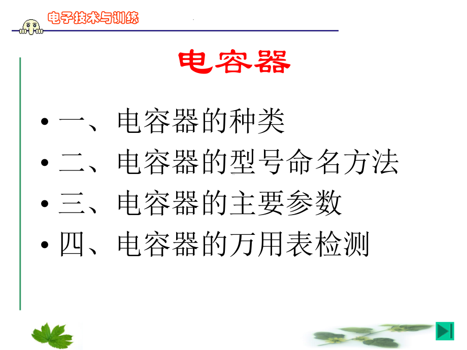 电子技能与训练(电容)课件.ppt_第2页