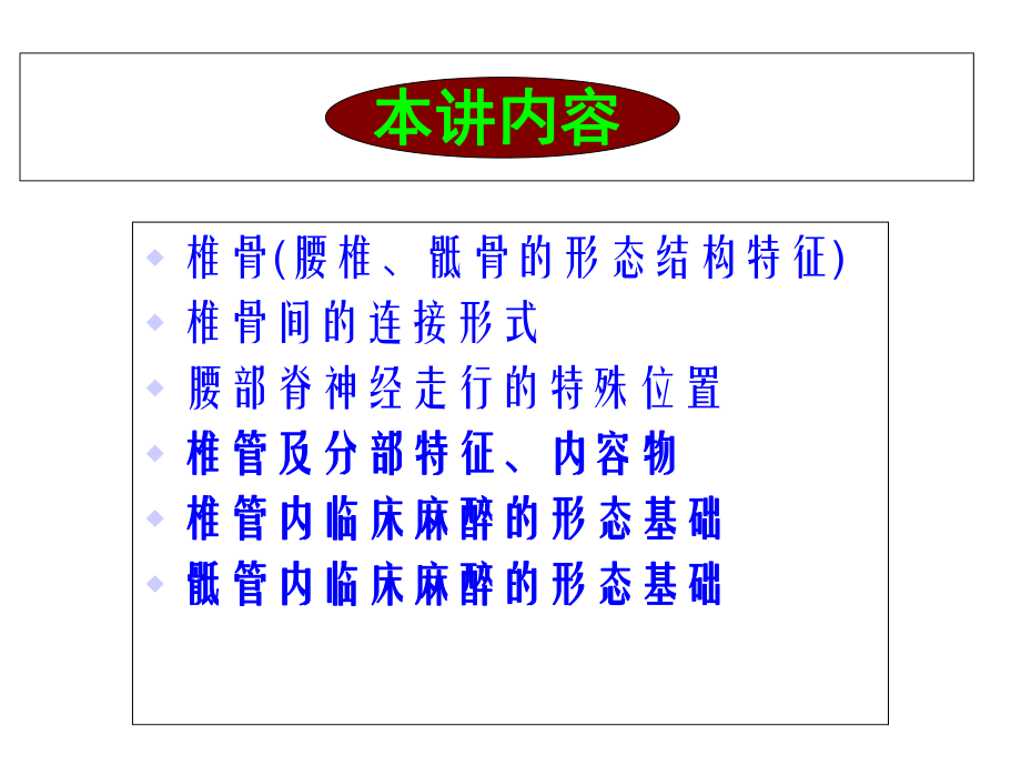 椎管内麻醉术式的形态学基础课件.ppt_第2页