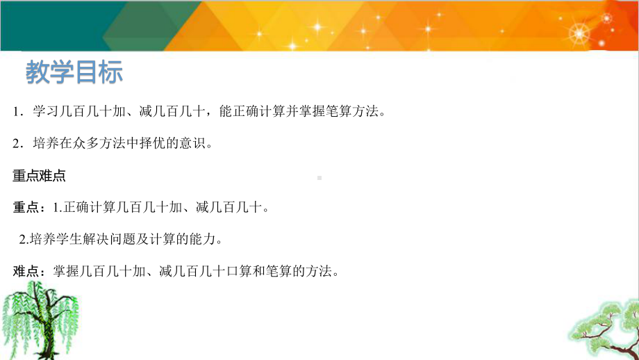 人教版三年级上册数学几百几十加、减几百几十课件.pptx_第2页