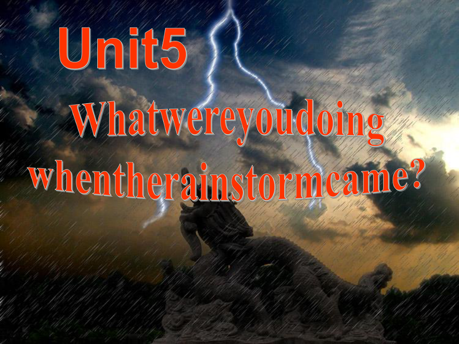 人教版八年级英语下册《Unit5WhatwereyoudoingwhentherainstormcameSectionA1a2d》课件.pptx--（课件中不含音视频）_第2页