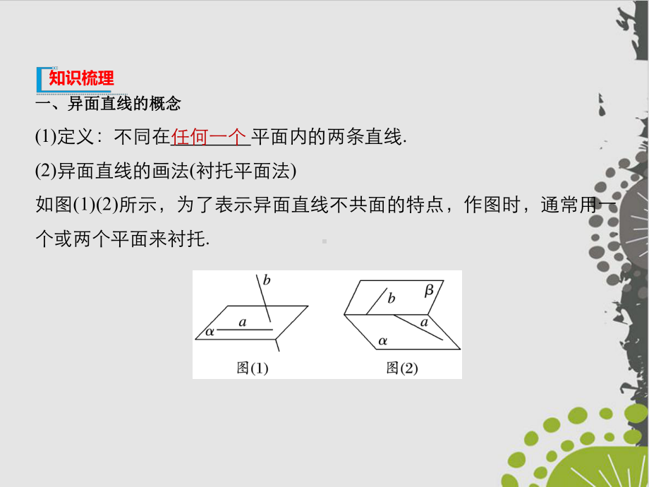 人教A版数学《空间直线、平面的垂直》公开课件1(同名1313).ppt_第3页