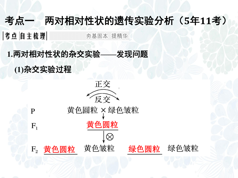 高三生物一轮复习优质课件：基因的自由组合定律.ppt_第2页