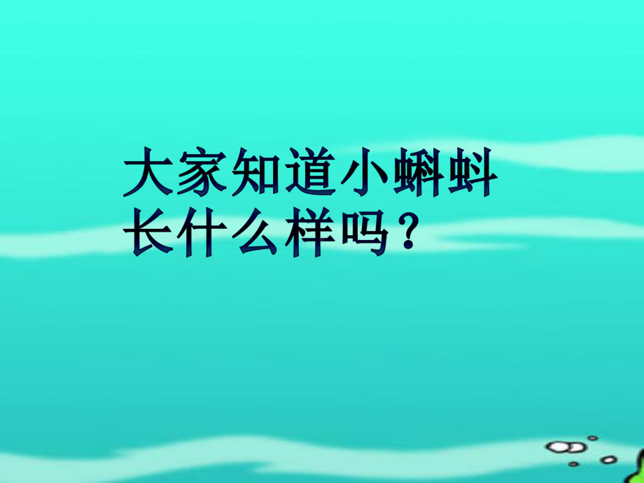 第一课《小蝌蚪找妈妈》课件.ppt_第3页