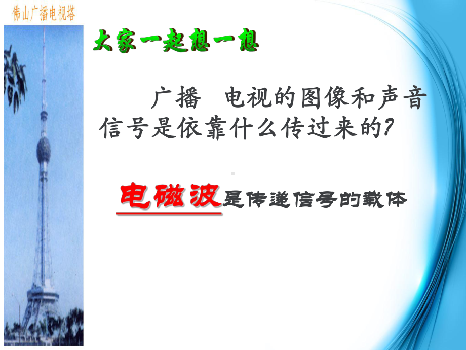 九年级新人教版物理广播、电视和移动通信优秀课件(同名768).ppt_第3页