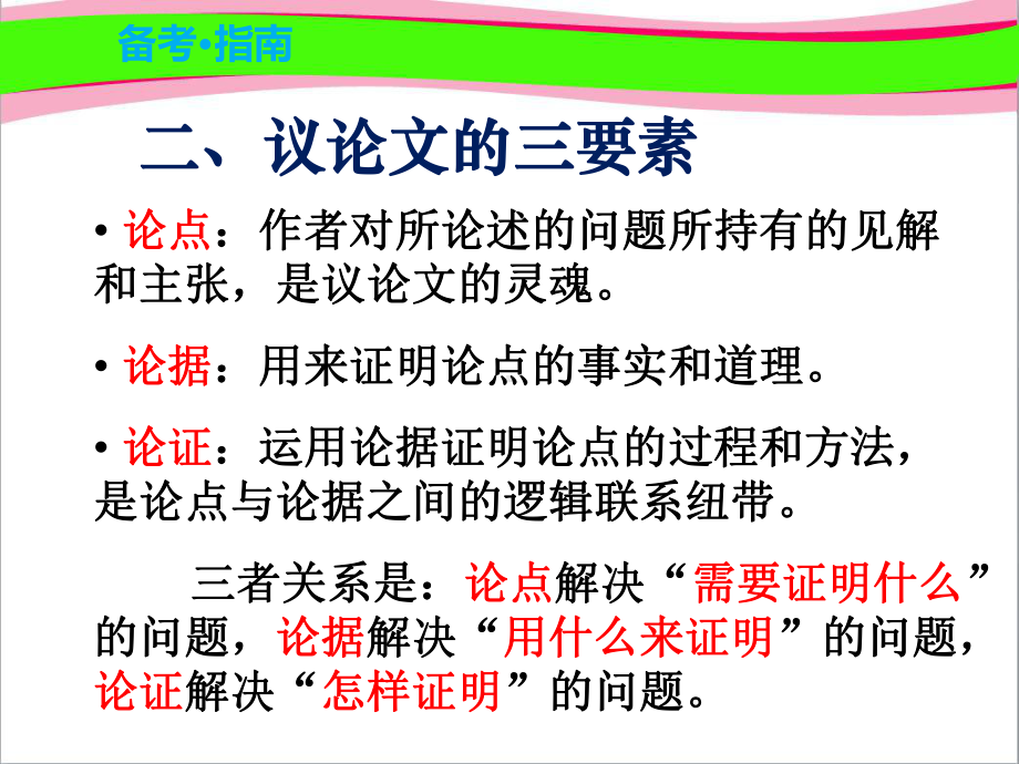 中考语文总复习：专题(7)议论文阅读公开课获奖课件(38张).ppt_第3页