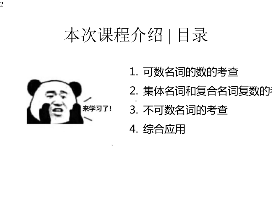 中考英语复习课件-可数名词和不可数名词(共25张)-2.pptx_第2页