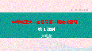 江西省2020中考物理大一轮复习第一篇教材复习第01课时声现象课件.pptx