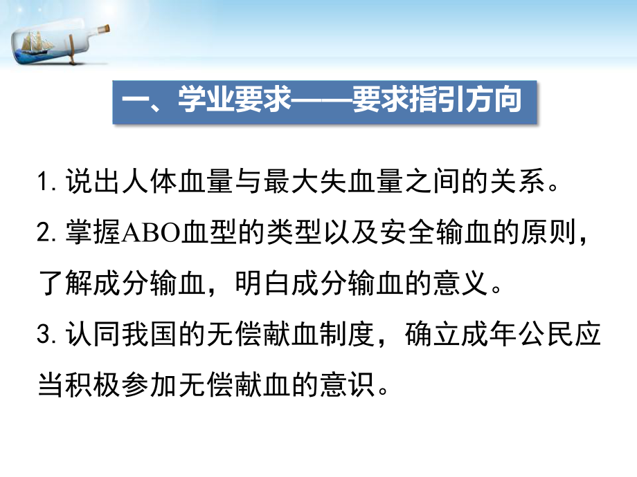 人教版七年级生物下册第四单元第四节《输血与血型》课件(同名1681).ppt_第2页