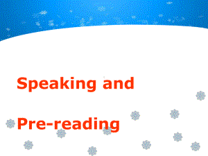 高一英语：Unit3TraveljournalSpeakingandprereading(新人教版必修1)(必修1)(课件).ppt--（课件中不含音视频）