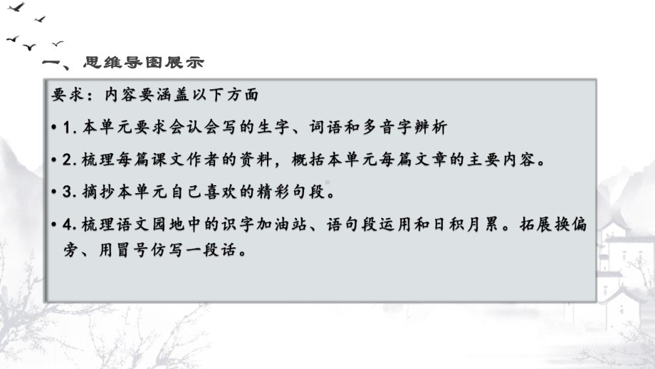 部编四年级语文下册第四单元复习课课件2.pptx_第2页