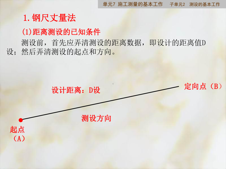 建筑施工测量课件子单元72测设的基本工作.ppt_第3页