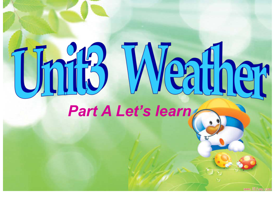 unit3weather第一课时课件.ppt-(课件无音视频)_第1页