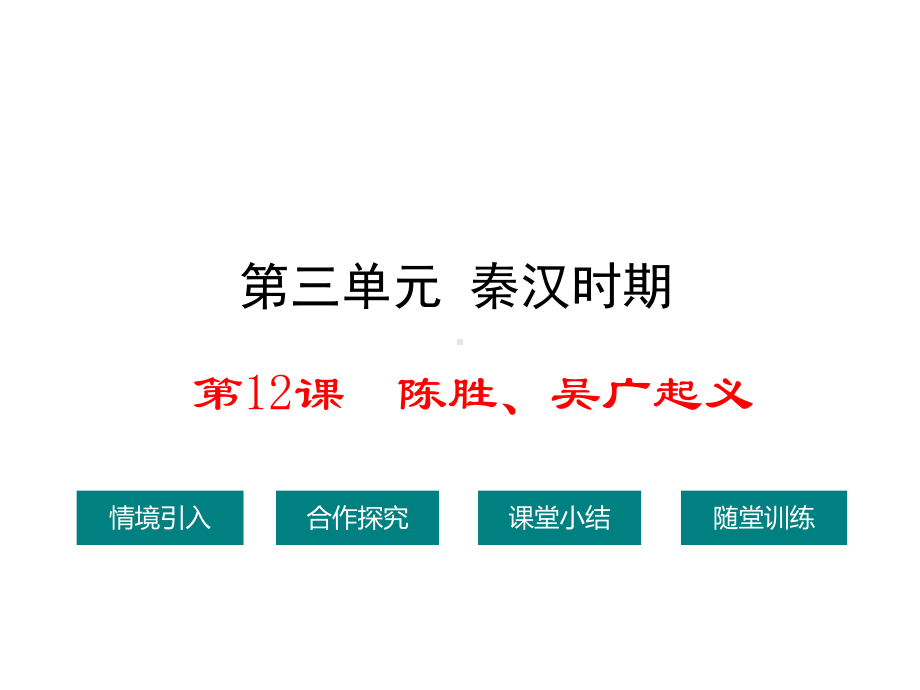 陈胜、吴广起义优秀课件.ppt_第1页