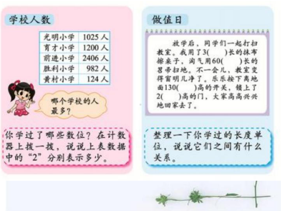 北师大版二年级数学下册整理与复习.ppt_第3页