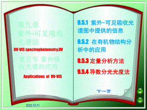 紫外吸收光谱的应用课件.ppt