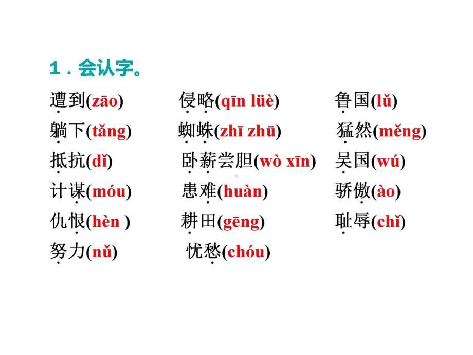 三年级上语文课件期末小联考：第六单元知识清单课件人教部编版.pptx_第3页