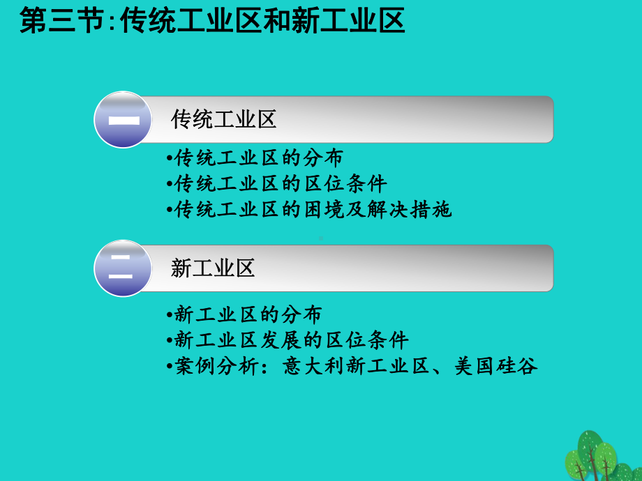 高中地理第四章工业地域的形成与发展第3节传统工业区与新工业区课件新人教版必修2.ppt_第3页