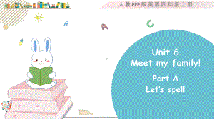 人教版PEP四年级英语上册《Unit6PartA第三课时》课件.pptx--（课件中不含音视频）