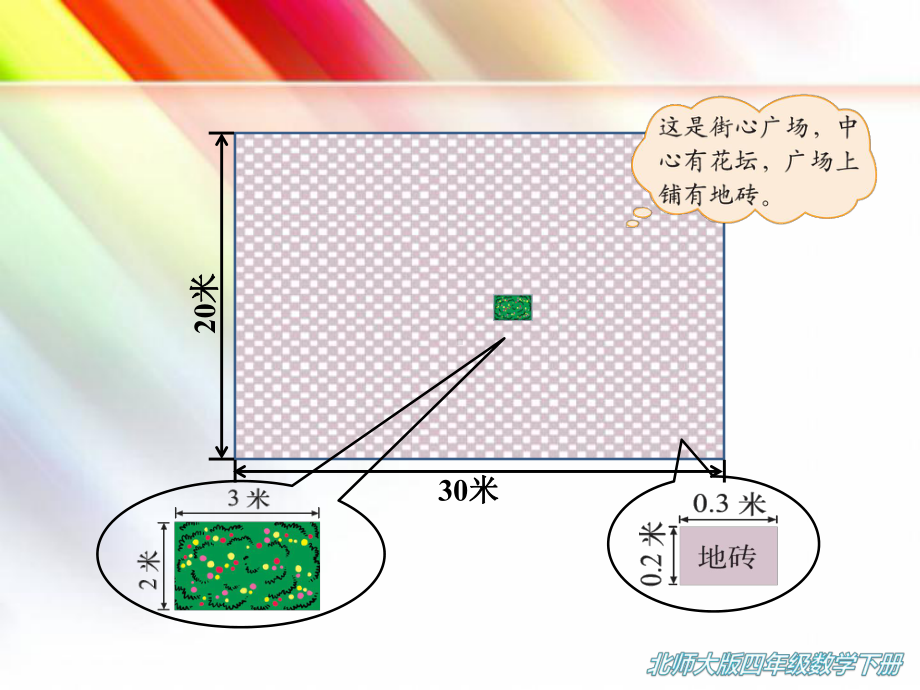 （2020新）北师大版四年级数学下册《15街心广场》课件.ppt_第3页