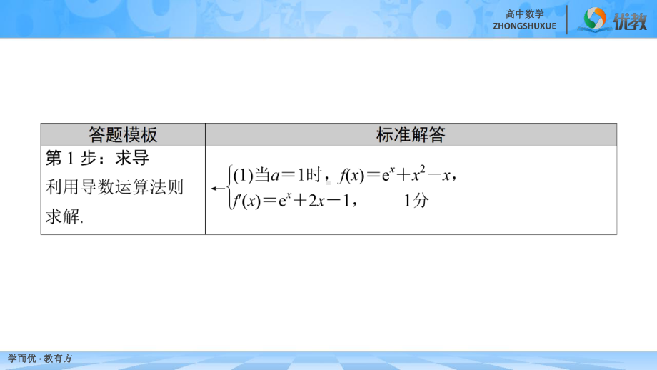 新高考数学二轮复习课件：解答题精讲6导数.ppt_第3页