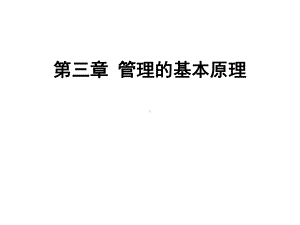 管理的基本原理(一)课件.ppt