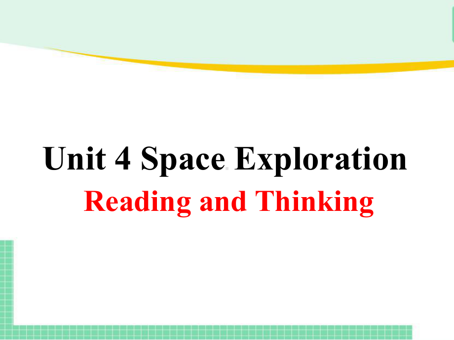 Unit 4 Reading and Thinking (ppt课件)-2022新人教版（2019）《高中英语》必修第三册.pptx_第1页