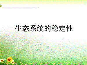 《生态系统的稳定性》课件2.ppt