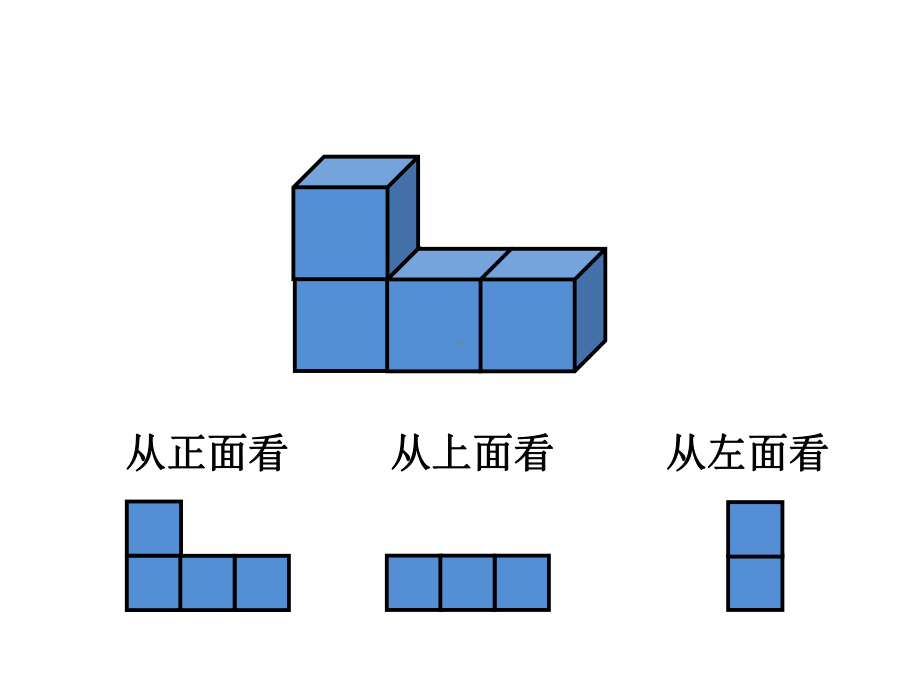 审定人教版小学四年级数学下册观察物体二课件.ppt_第3页