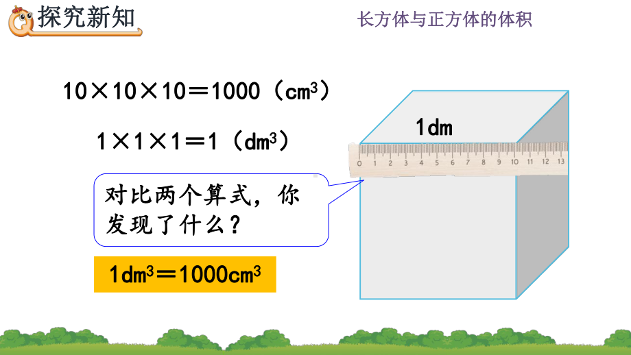 人教版五年级数学下册公开课课件335体积单位间的进率.pptx_第3页