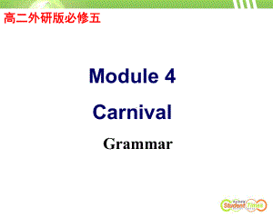 外研版高中英语必修五课件Module4Grammar.ppt--（课件中不含音视频）