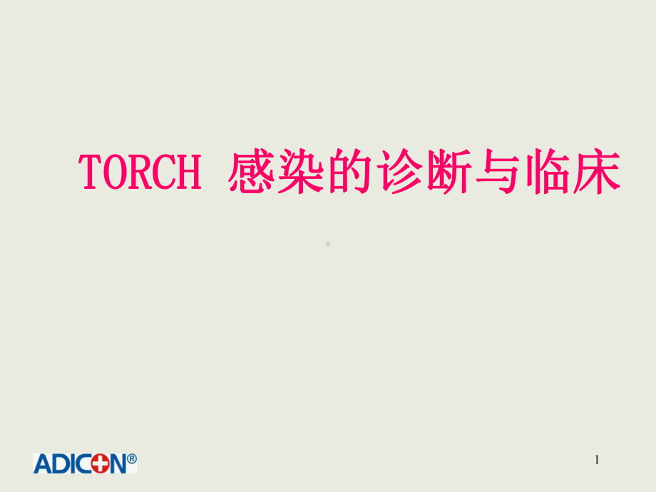 TORCH感染的诊断与临床课件.ppt_第1页