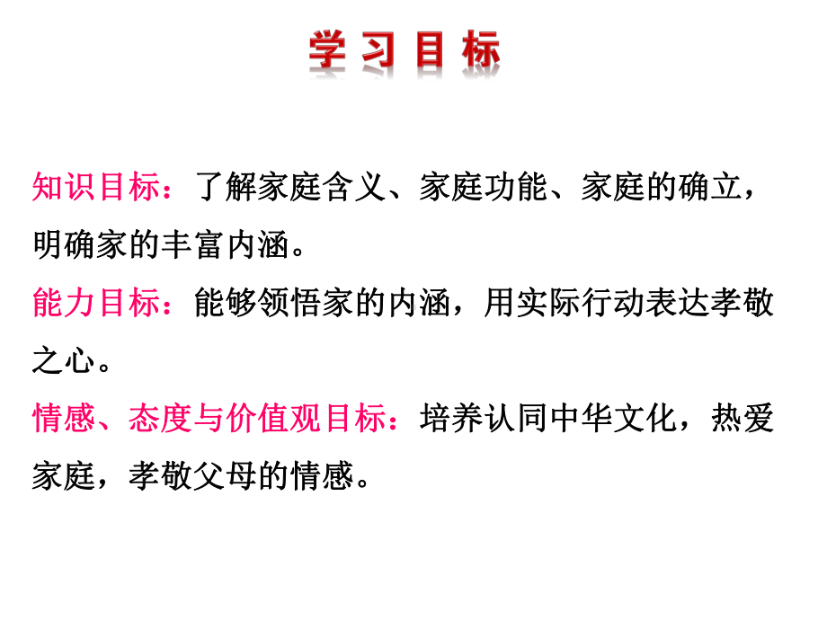 道德与法治七年级上册第3单元第7章第1框《家的意味》省优质课获奖课件.ppt_第2页