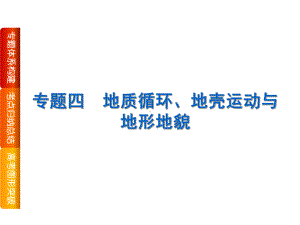 高考地理二轮复习地质循环、地壳运动与地形地貌课件.ppt