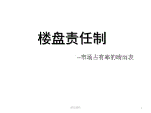 经典房产中介公司责任盘制度课件.ppt