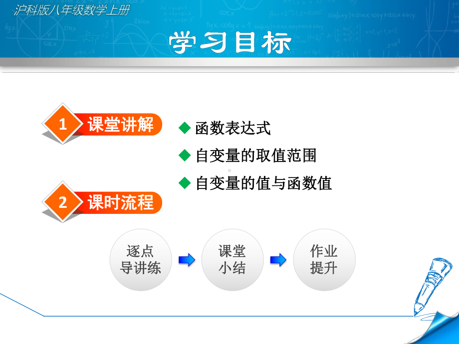 （沪科版教材）初二八年级数学上册《1212函数表达式》课件.ppt_第2页