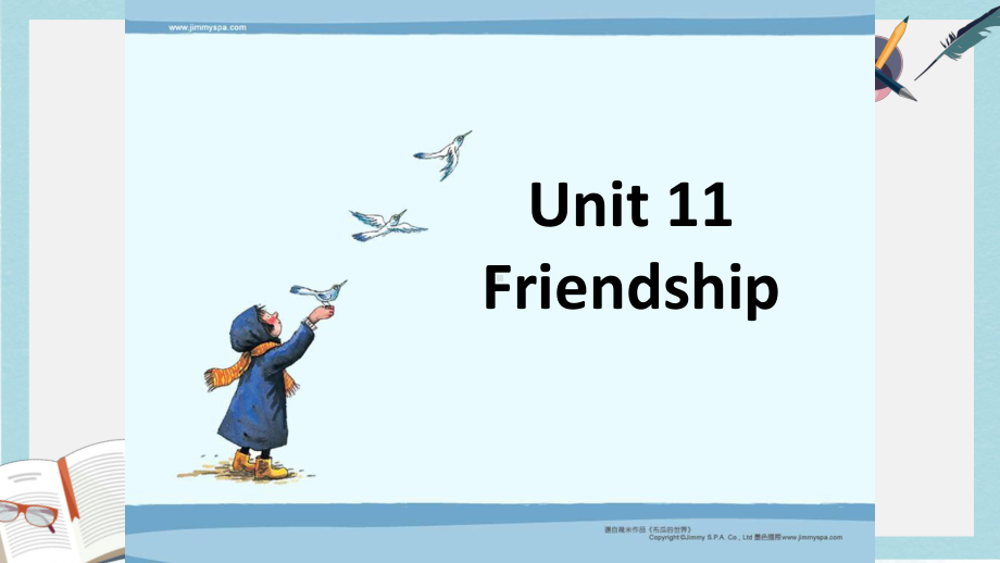 语文版中职英语(基础模块上册)Unit11《Friendship》课件4.ppt（无音视频素材）_第1页