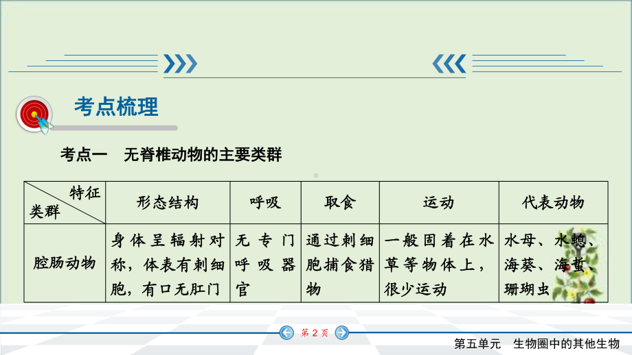 人教版七年级上册生物知识点精讲课件动物的主要类群(同名1521).pptx_第2页