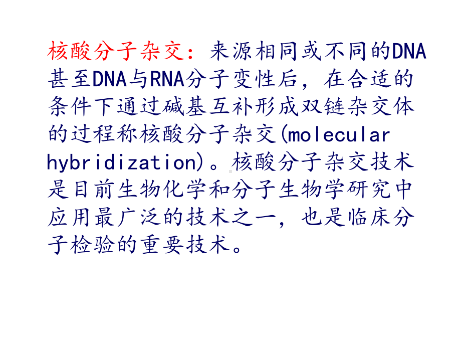 核酸分子杂交与应用课件.ppt_第2页